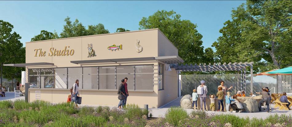 The Studio Rendering of Education Center at Grant Park