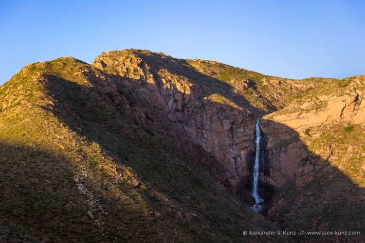 Mildred Falls is a stunning site as it drops