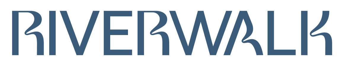 Riverwalk Primary Logo AquaticBlue