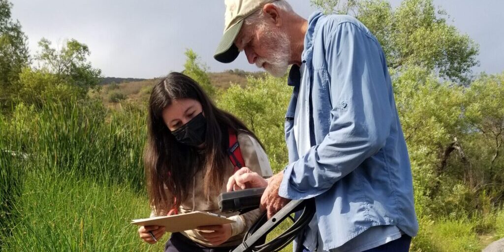 Reports And Resources team members gather data in the San Diego River watershed